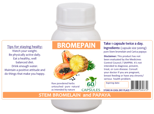 Bromepain 60 Capsules
