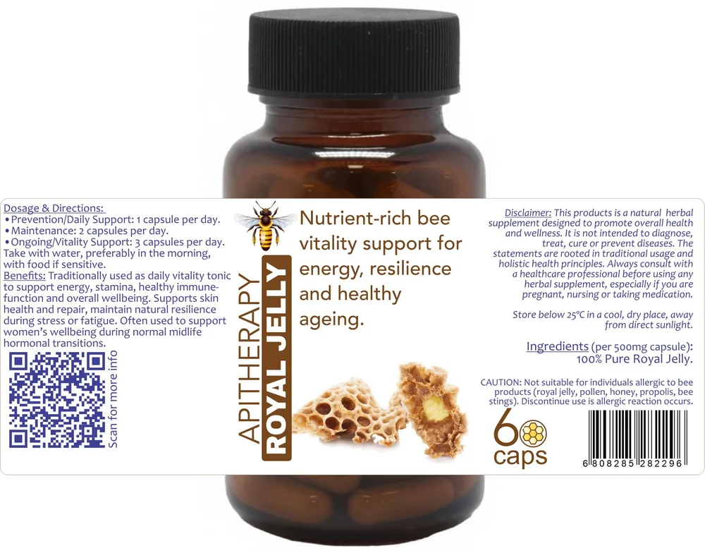 Bee Royal Jelly Capsules