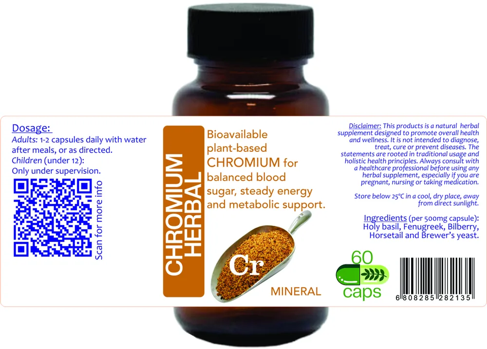 Chromium Herbal 60 capsules