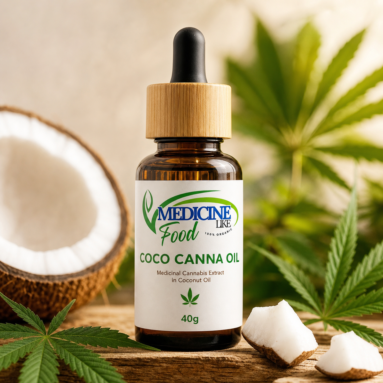 Cococanna Oil (40g) — Medicine Like Food