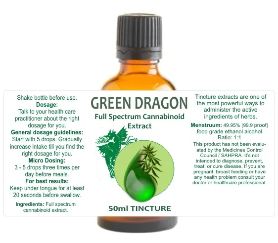 Green Dragon Tincture 100ml