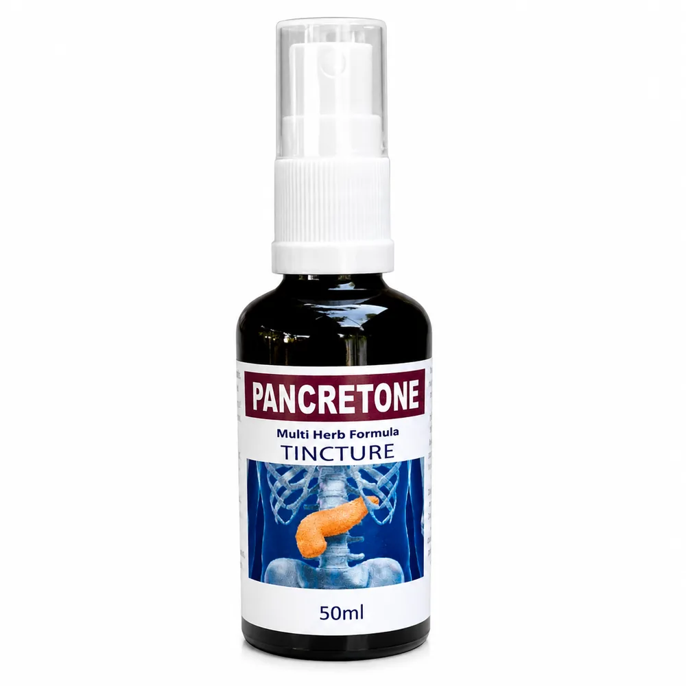 Pancretone 50ml tincture or oxymel — info graphic 1