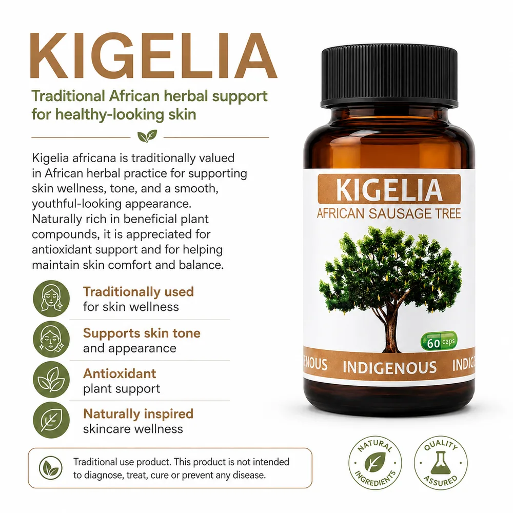 Kigelia 60 capsules — info graphic 2