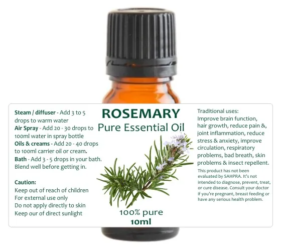 Rosemary Essential Oil 10ml image 2