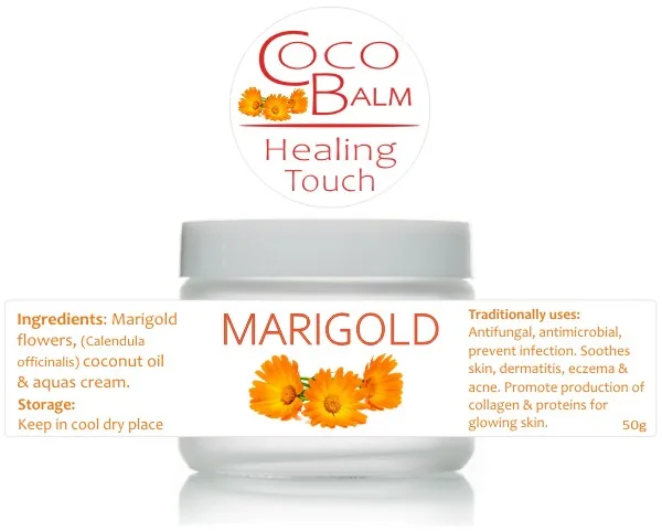 Marigold Balm 50g — info graphic 1