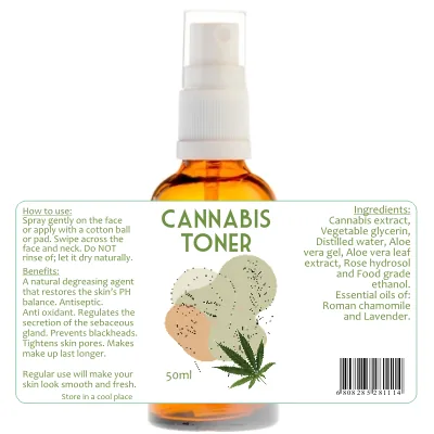 Cannabis Toner 50ml image 2