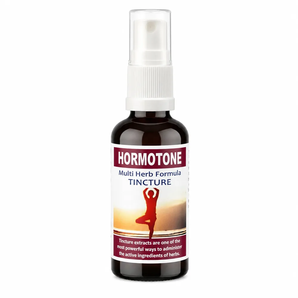 Hormotone 50ml tincture or oxymel — info graphic 1