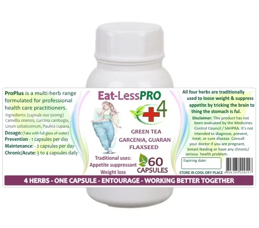Eat Less 60 caps image 2