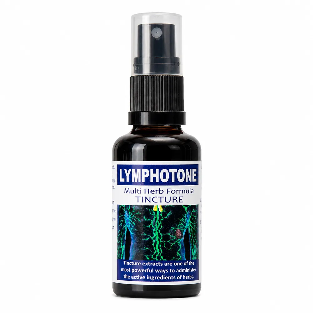 Lymphotone 50ml tincture or oxymel — info graphic 1