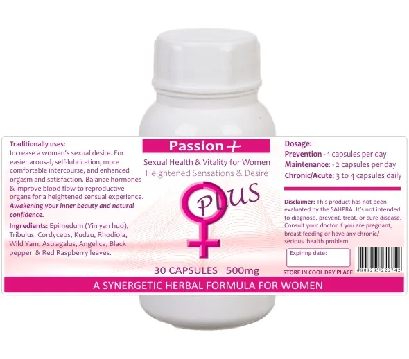 Passion Plus For Women 30 capsules image 2