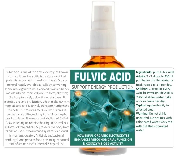 Fulvic Acid 50ml image 2