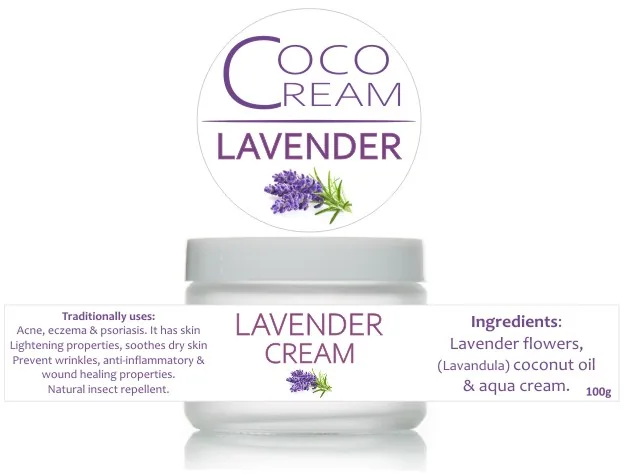 Coco Cream Lavender 100g image 2