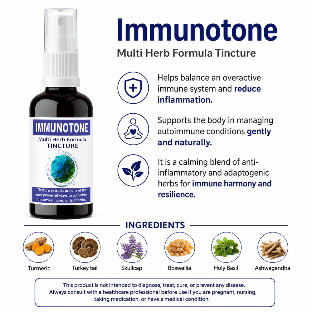 Immunotone 50ml tincture or oxymel image 4