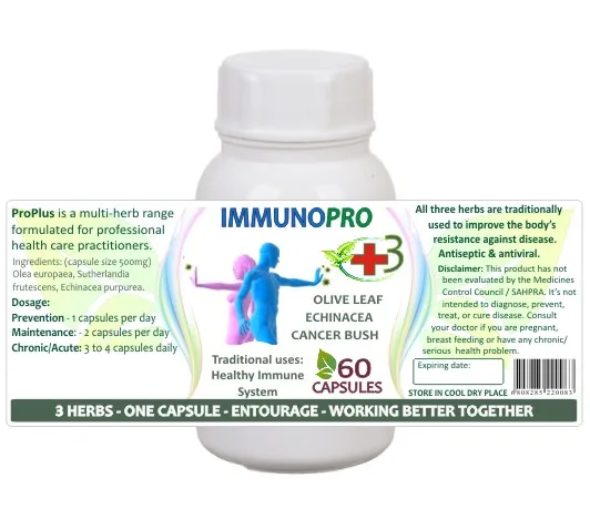 Immunopro 60 caps — info graphic 1
