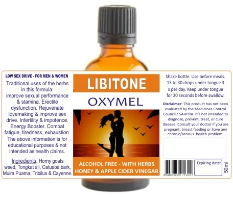 Libitone 50ml tincture or oxymel image 3