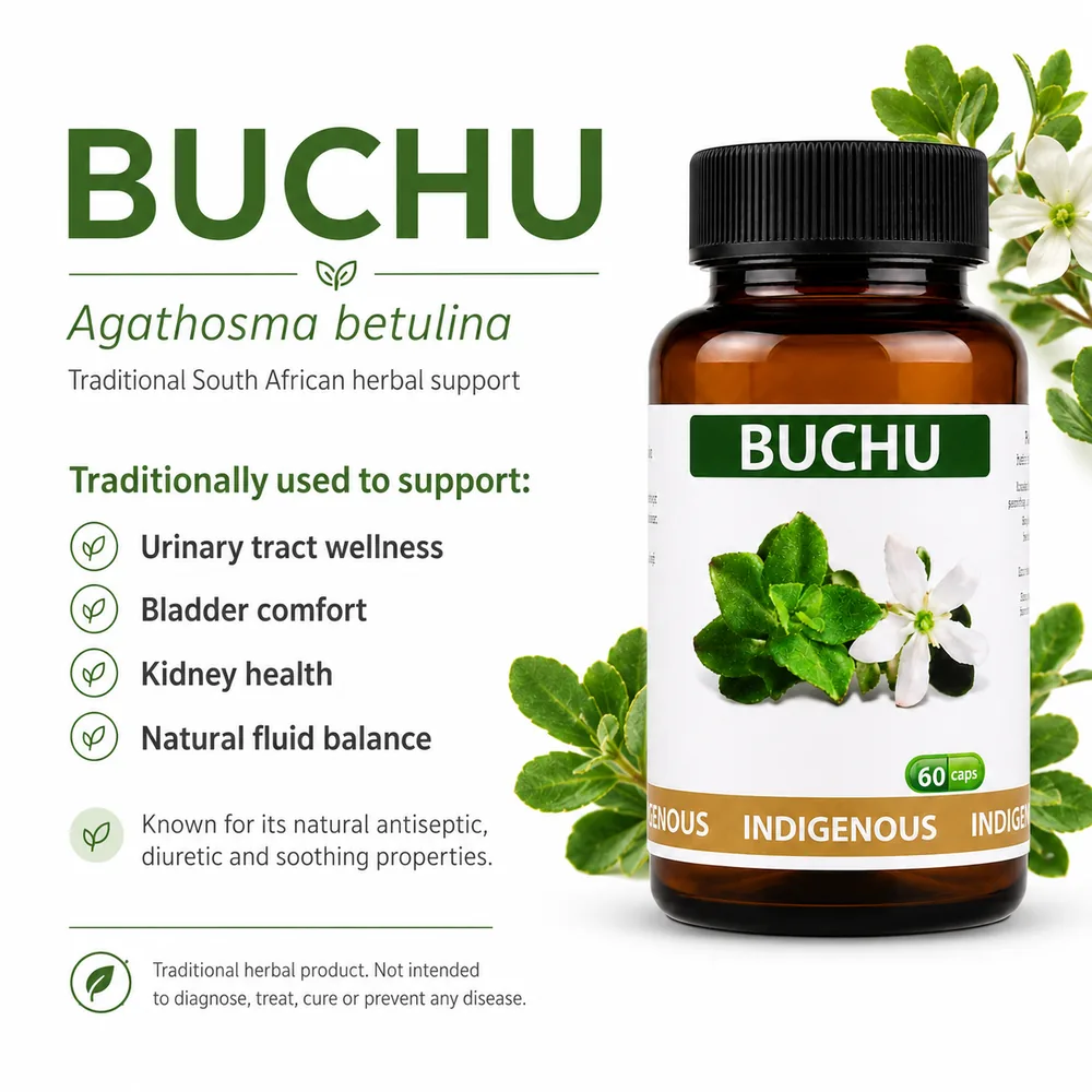 Buchu 60 capsules or 50ml tincture image 4