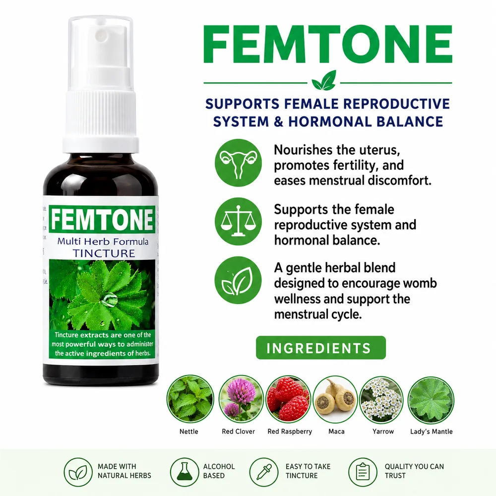 Femtone 50ml tincture or oxymel image 4