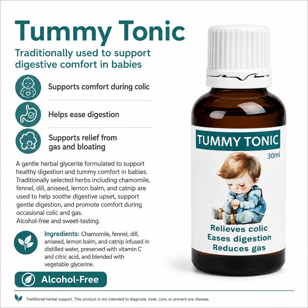 Tummy Tonic Natural Baby 30 ml — info graphic 2