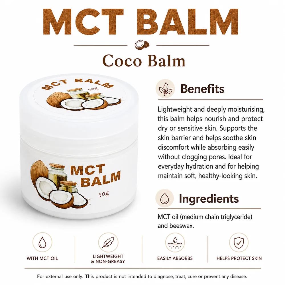 MCT Daily Comfort Coco Balm 50g image 3