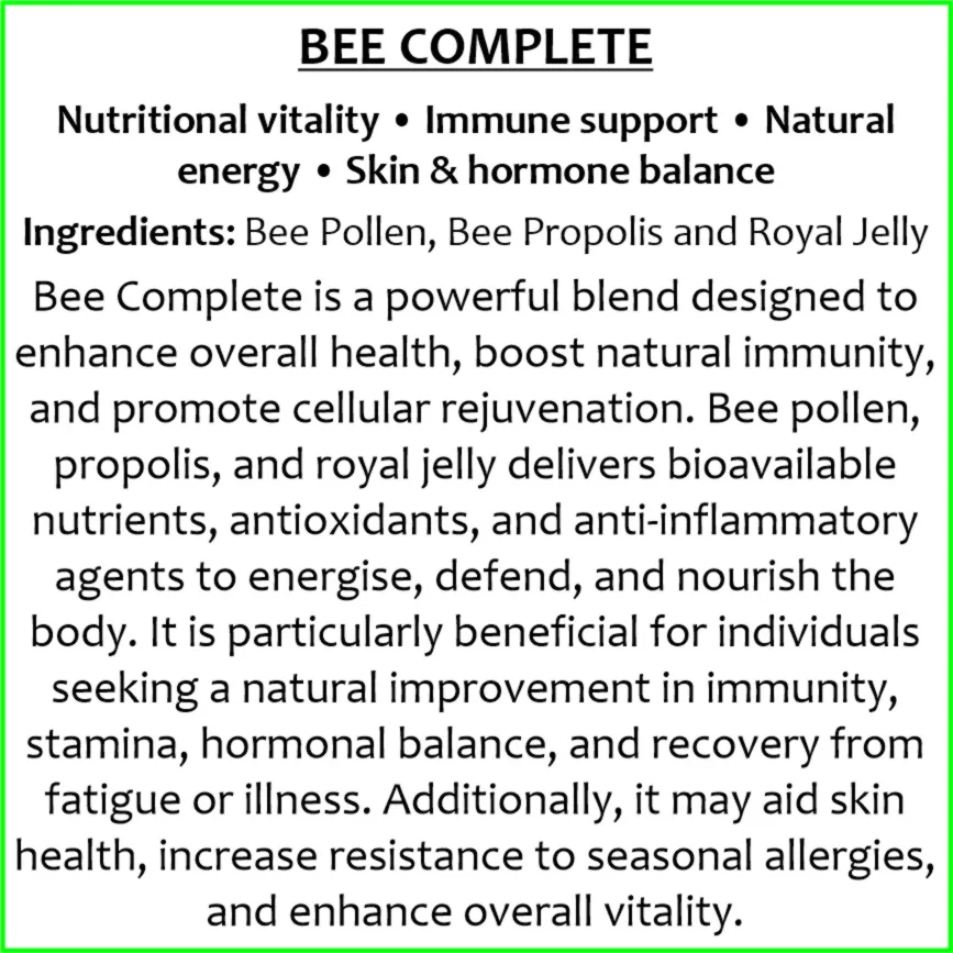Bee Complete 60 capsules image 3