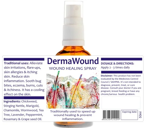 Dermawound Healing Spray 50ml image 2