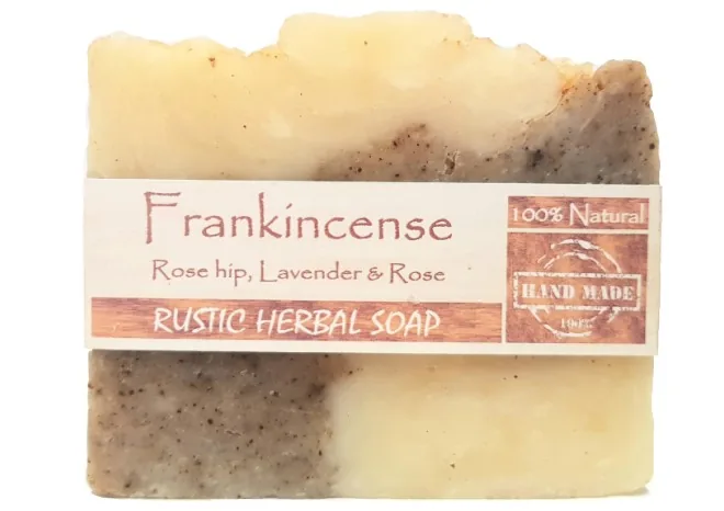 Rustic Soap Frankincense 140g