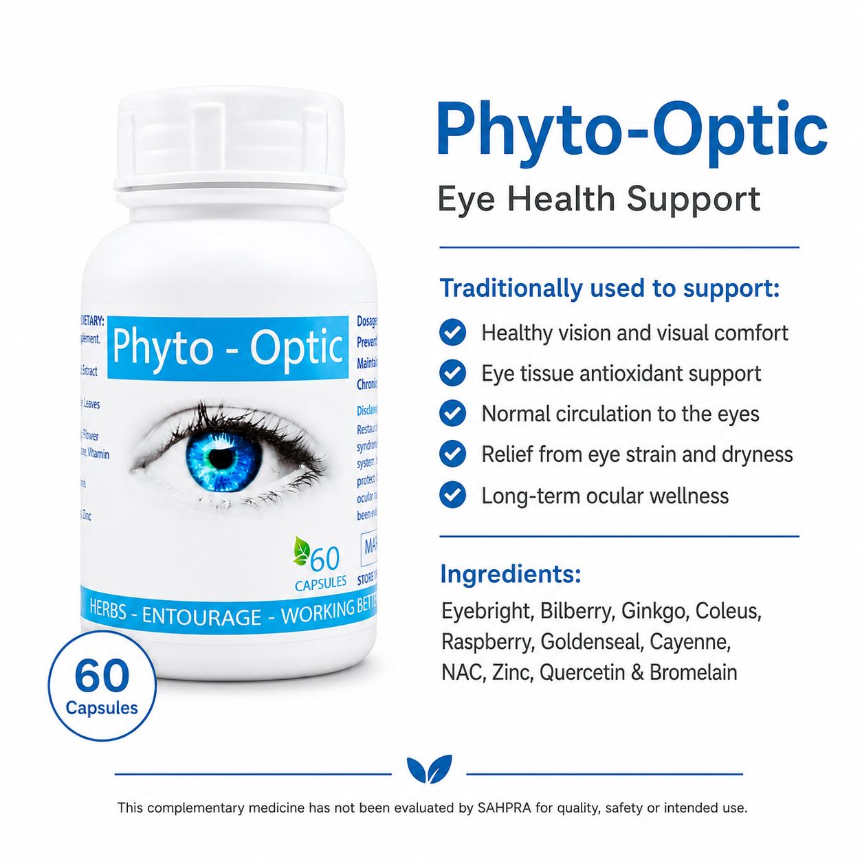 Phyto Optic 60 capsules — info graphic 2
