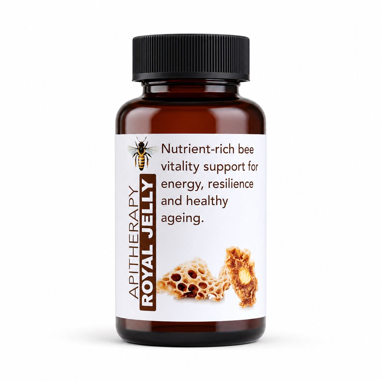 Bee Royal Jelly 60 capsules — info graphic 1
