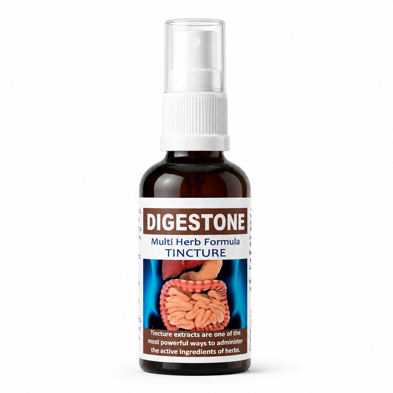 Digestone 50 ml tincture or oxymel — info graphic 1