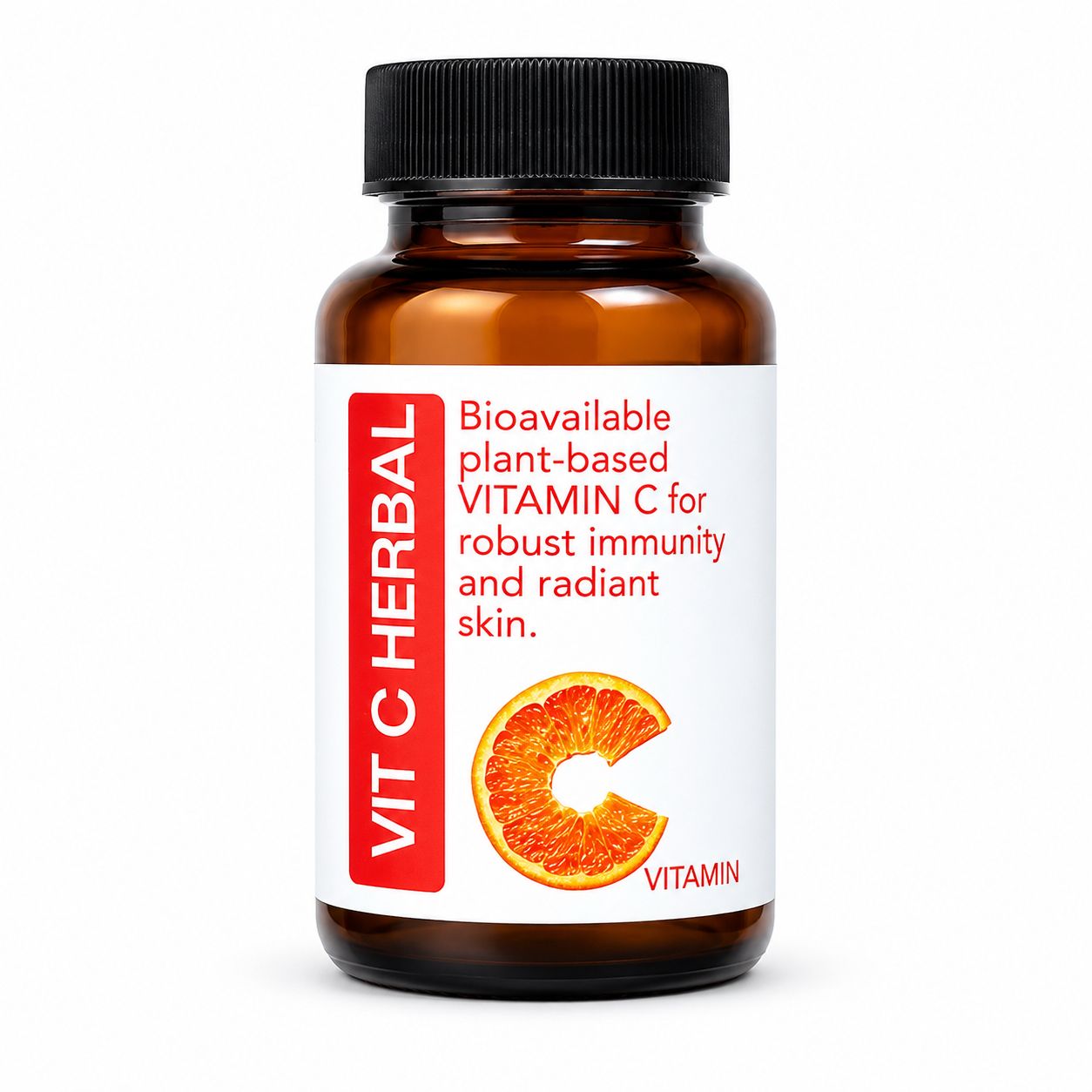 Vitamin C Herbal 60 capsules — info graphic 1