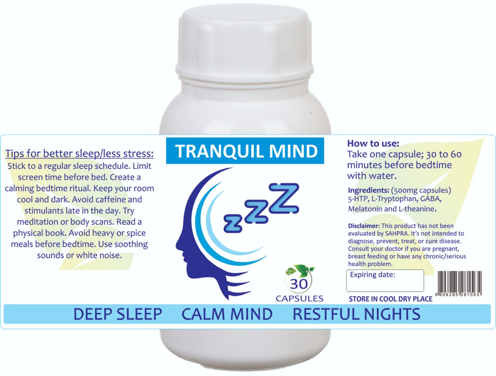 Tranquil Mind 60 capsules