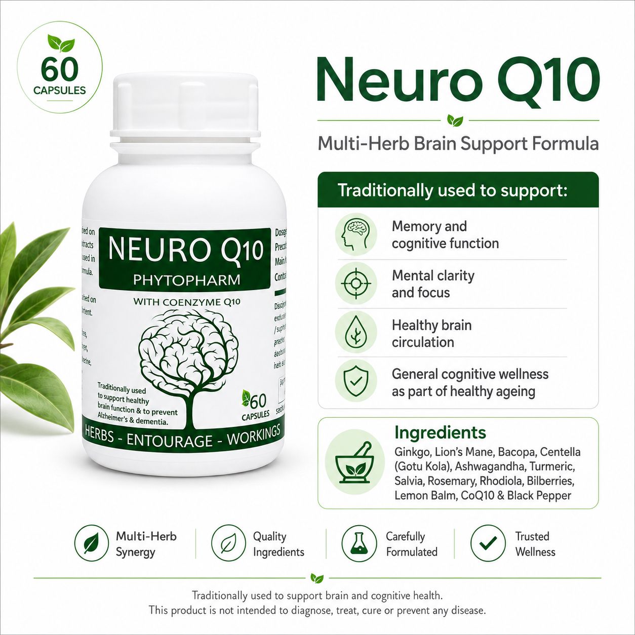Neuro Q10 60 capsules