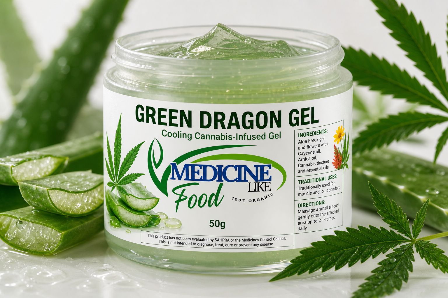 Green Dragon Gel 50g — Medicine Like Food