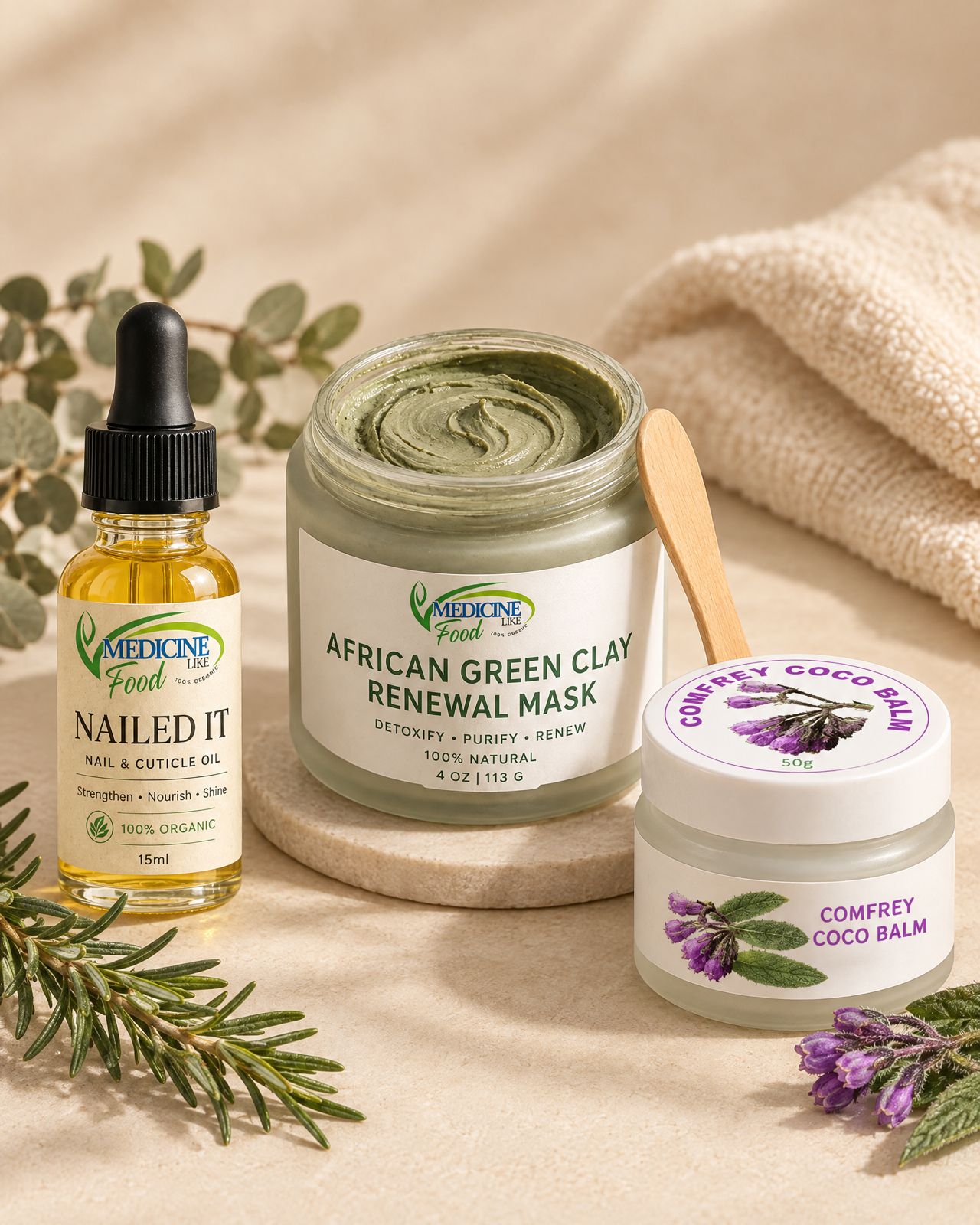 Pamper Bundle (Hands & Feet) — Medicine Like Food