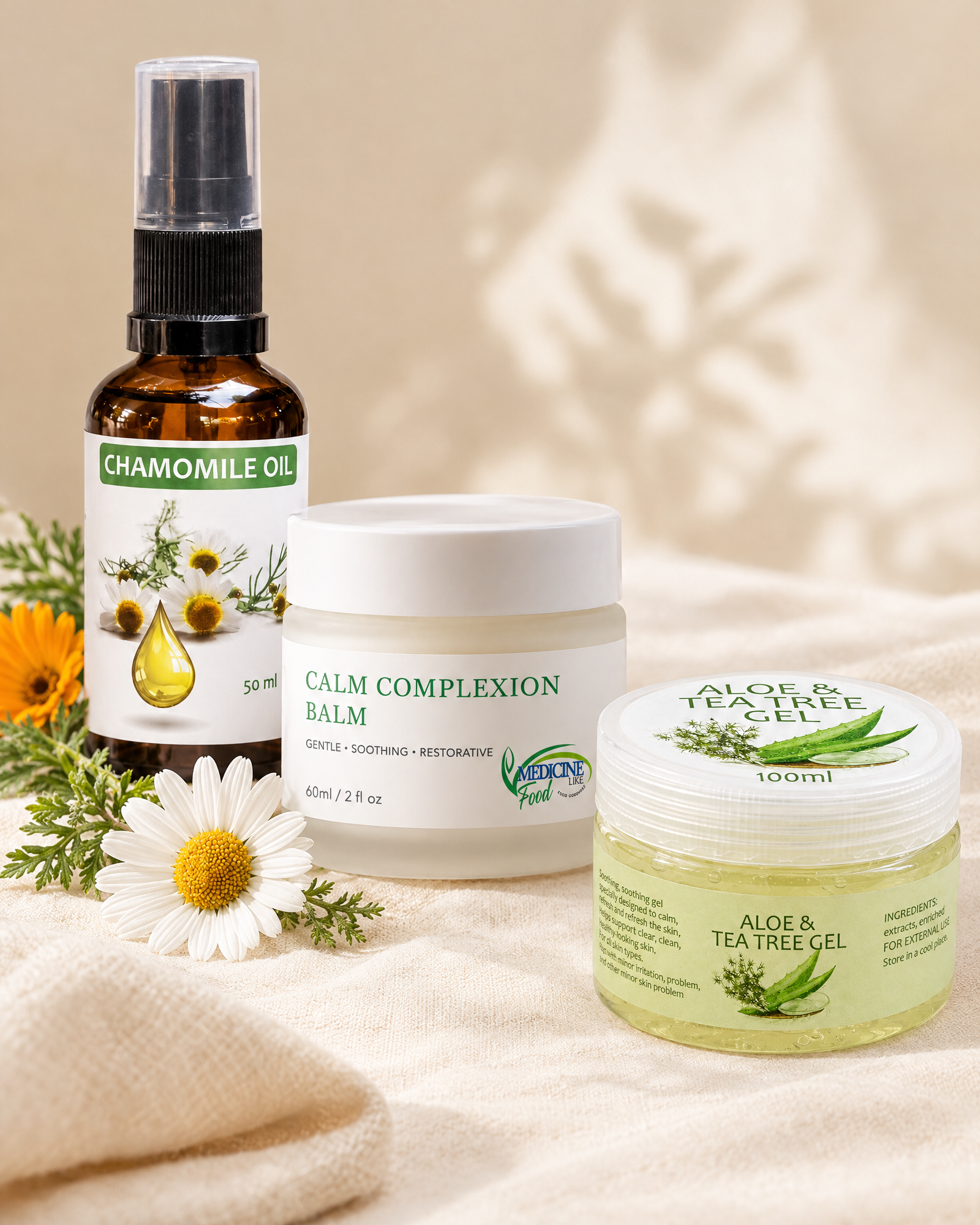 Sensitive Skin Bundle — Medicine Like Food